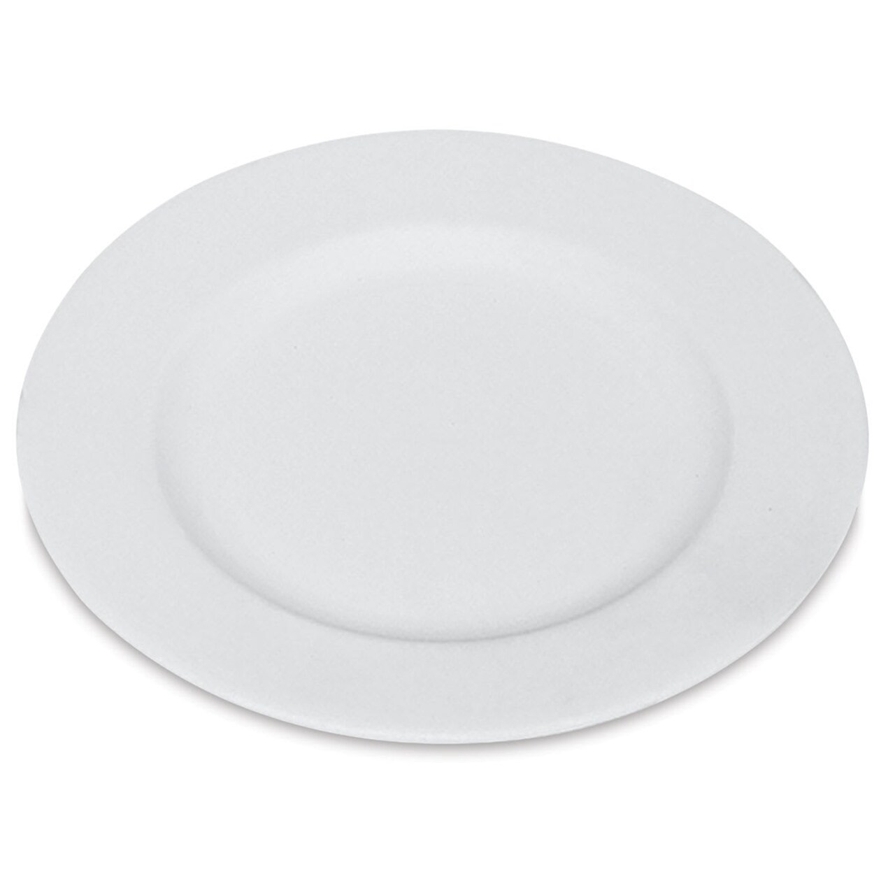 Bisque Imports Bisque Plates - Rimmed Dinner Plates, Pkg of 6, 10"